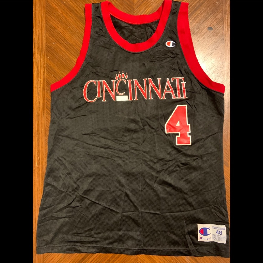 cincinnati bearcats champion jersey made in usa
